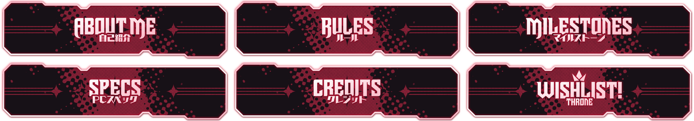 Sori's Twitch Panels